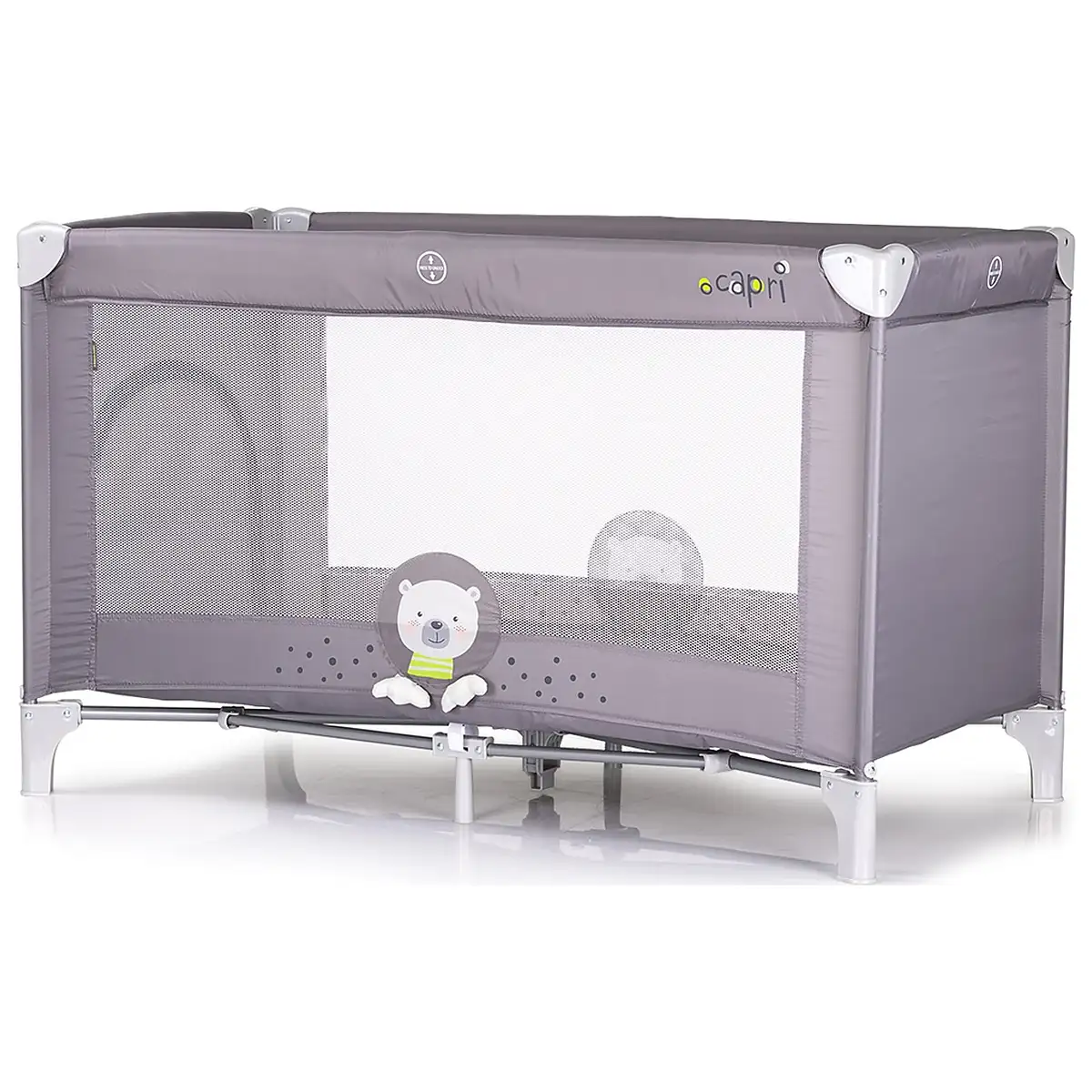 Patut pliabil Chipolino Capri Bear grey [2]