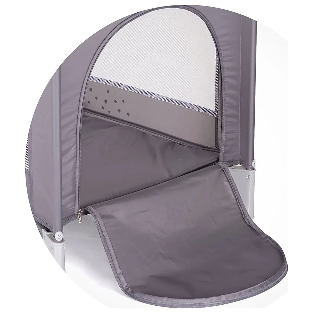 Patut pliabil Chipolino Capri Bear grey [3]