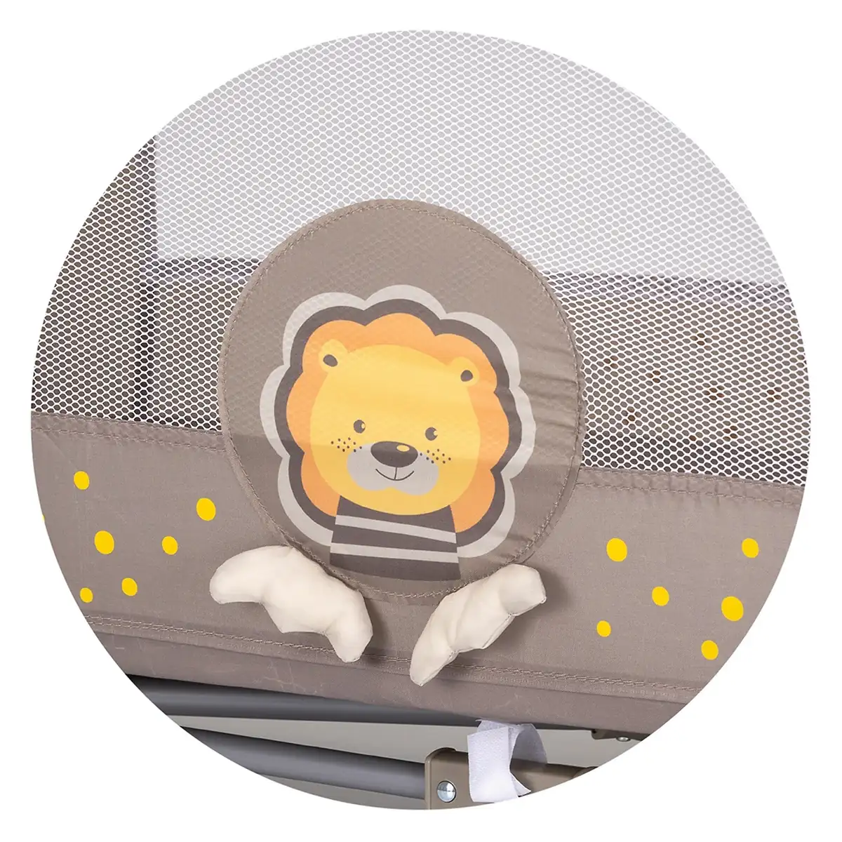 Patut pliabil Chipolino Capri Lion beige [4]