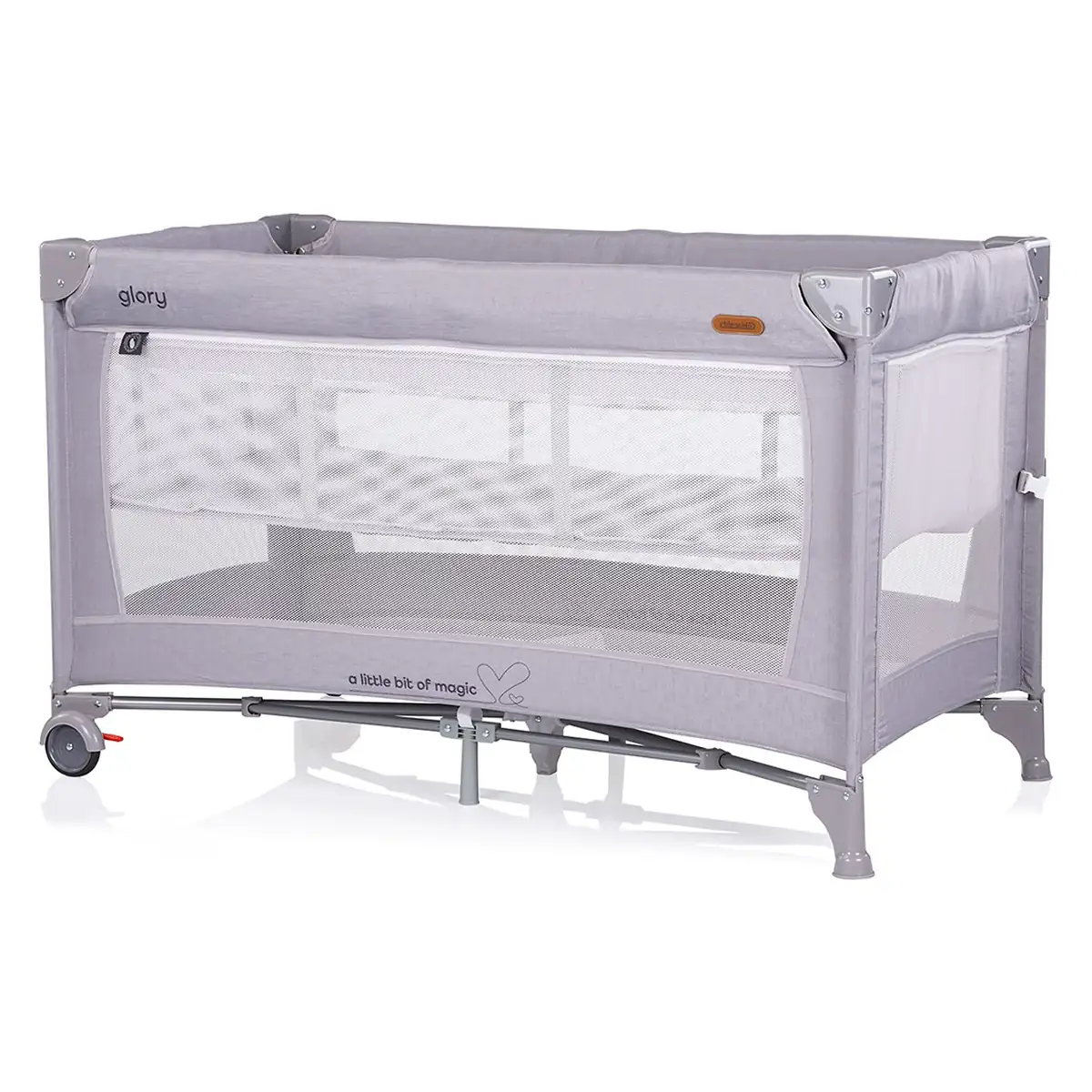 Patut pliabil Chipolino Glory cu laterala culisanta cloud [3]