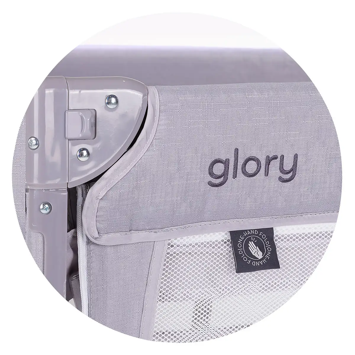 Patut pliabil Chipolino Glory cu laterala culisanta cloud [9]