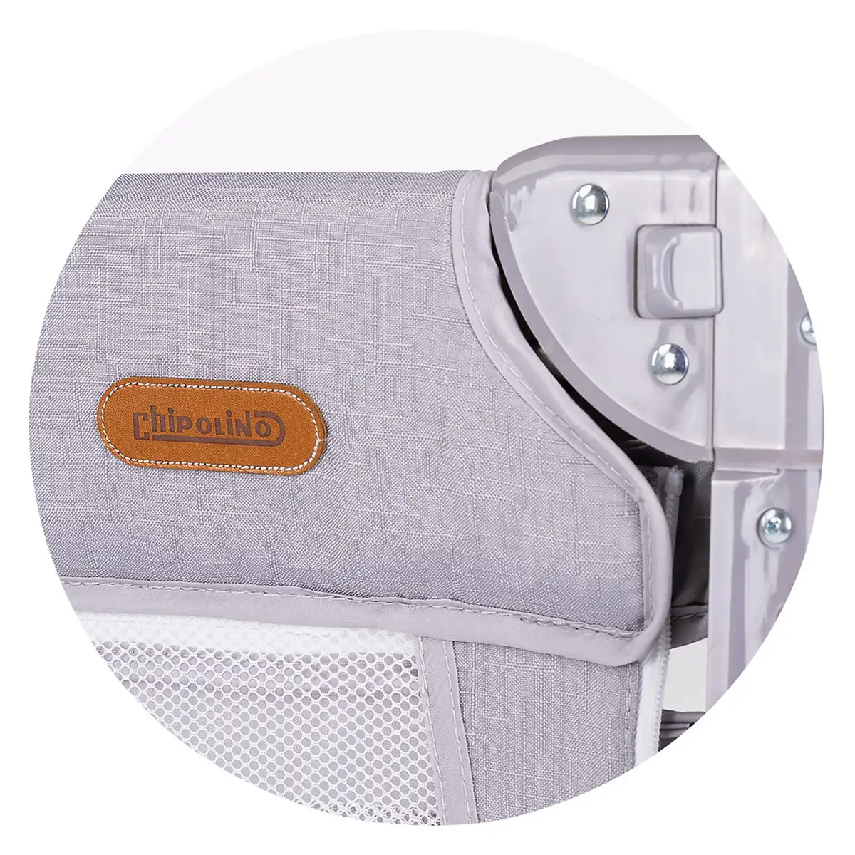 Patut pliabil Chipolino Glory cu laterala culisanta cloud [8]