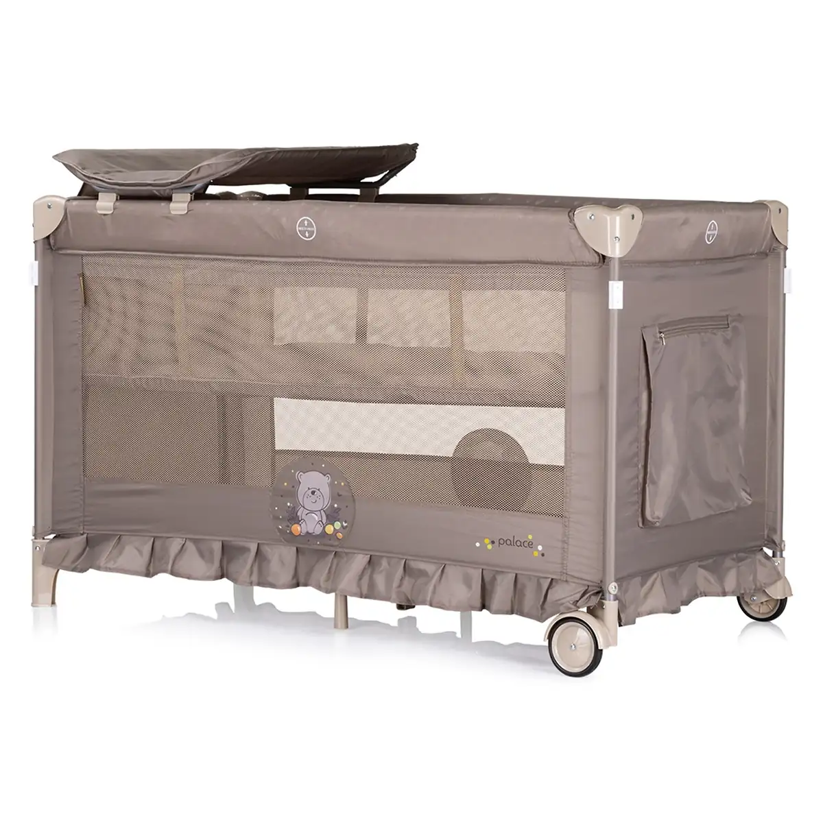Patut pliabil Chipolino Palace Bear beige [4]
