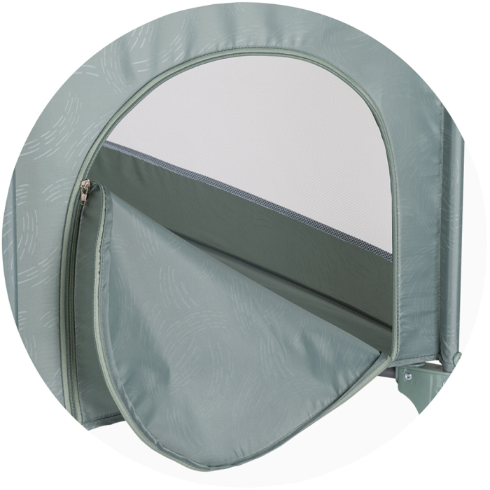 Patut pliabil cu saltea de infasat Chipolino Luna, Basil 0 luni [6]