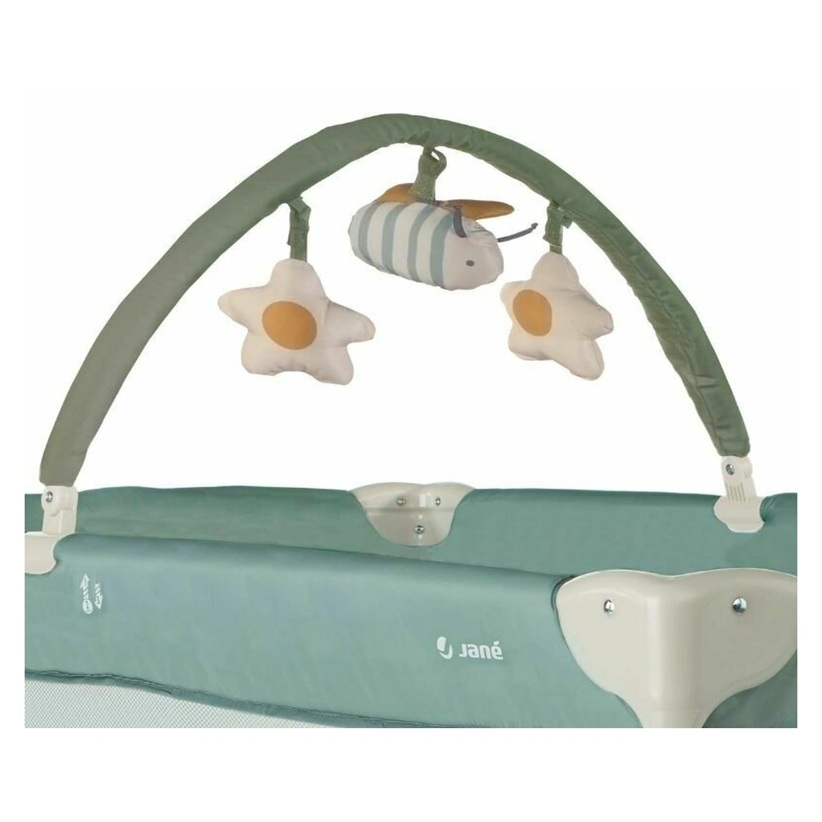 Patut pliant, Jane, One Level, Cu roti, Botanic [6]