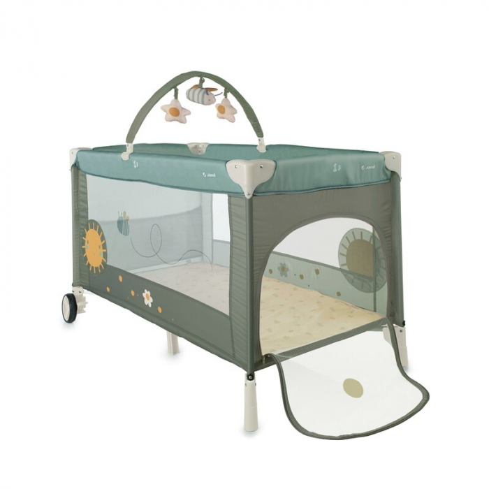 Patut pliant, Jane, One Level, Cu roti, Botanic [2]