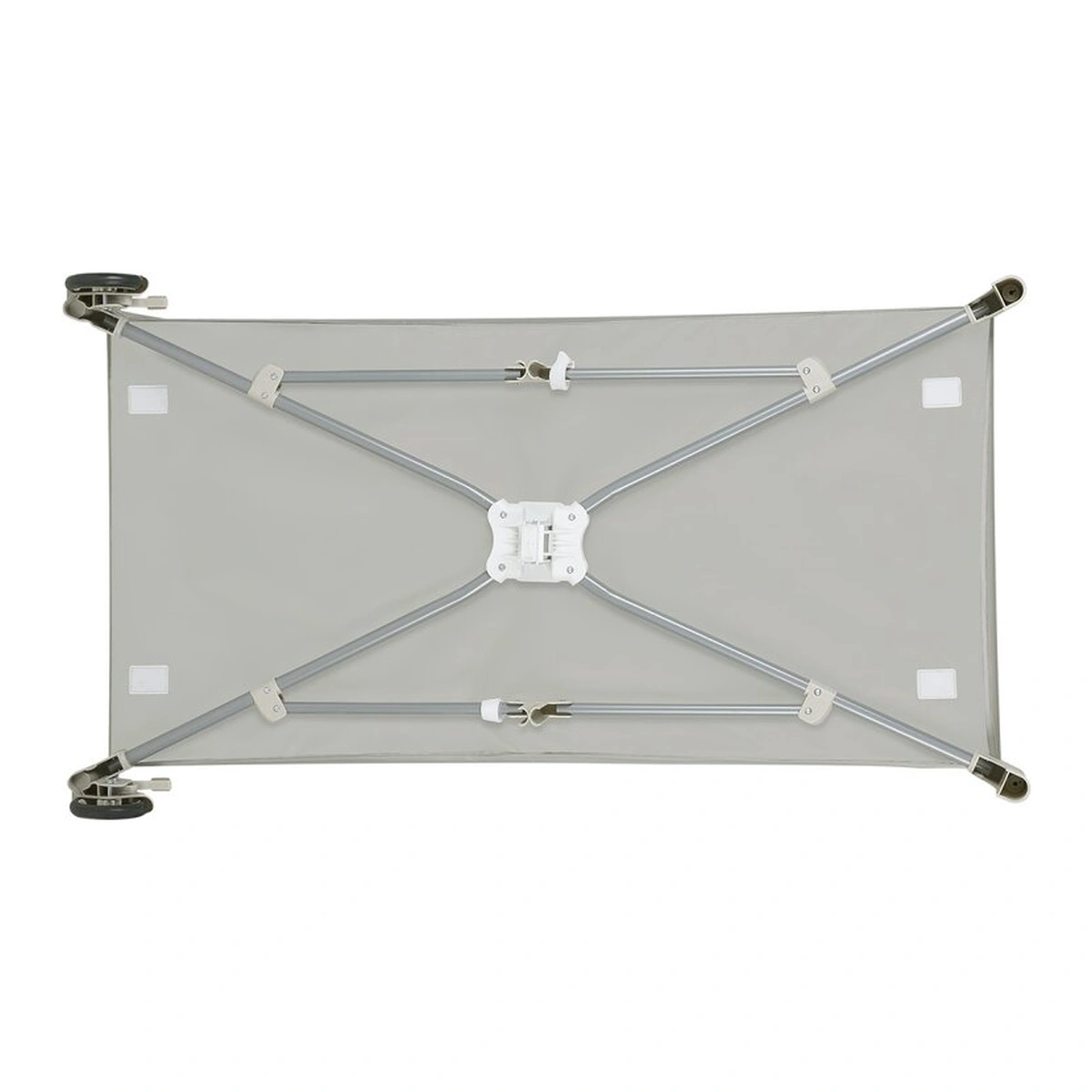 Patut pliant cappucino Lionelo Flower, 2 nivele, 120x60 cm [19]