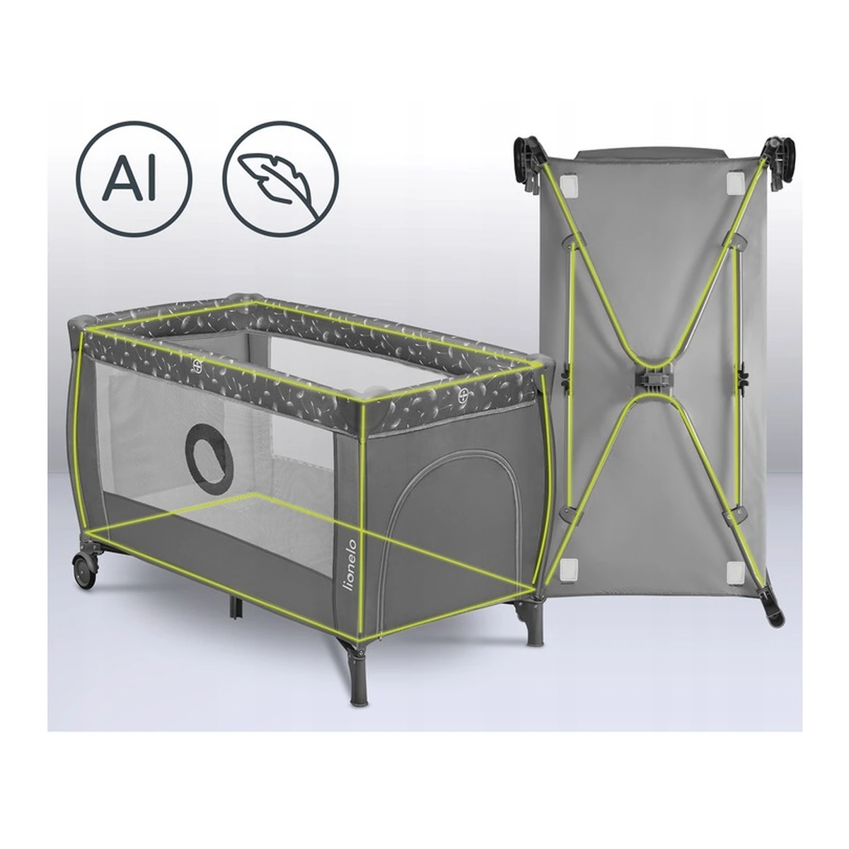 Patut pliant Lionelo Stefi Plus [17]