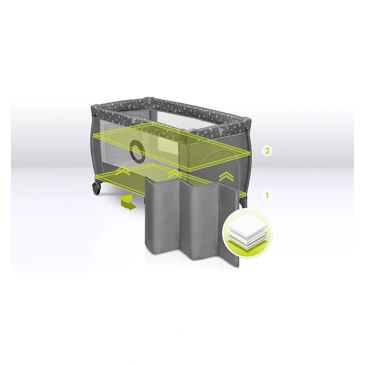 Patut pliant Lionelo Stefi Plus [15]