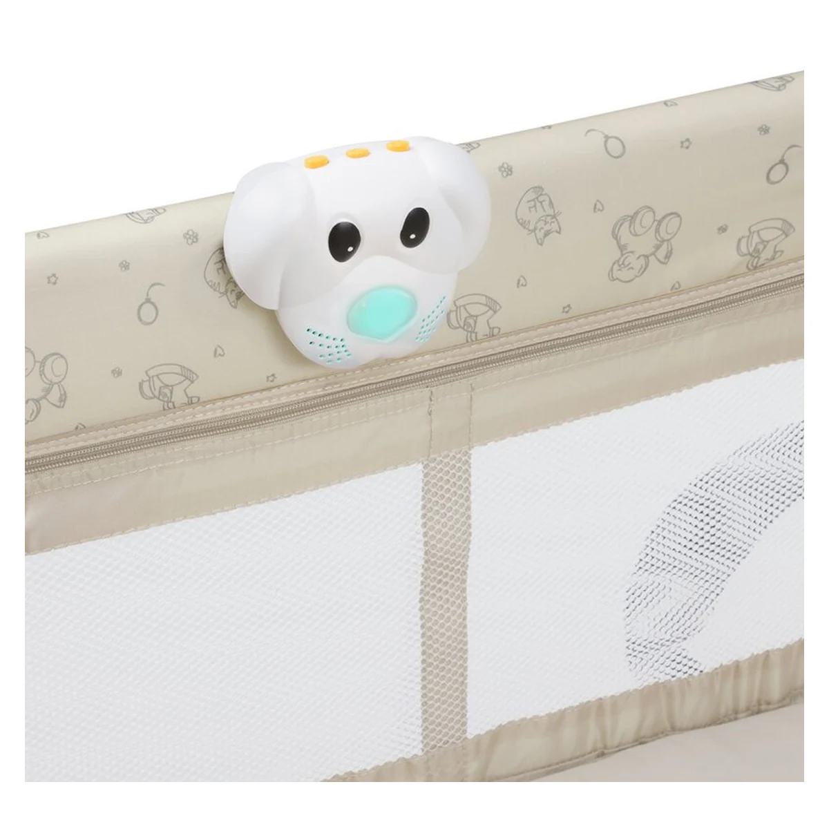 Patut pliant Lionelo Sven Plus Beige Latte 120x60 cm [20]