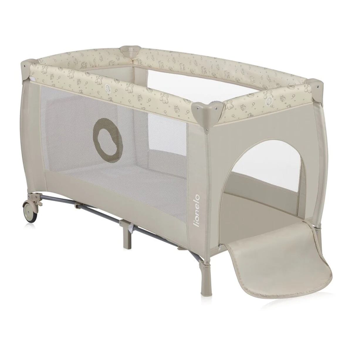 Patut pliant Lionelo Sven Plus Beige Latte 120x60 cm [11]
