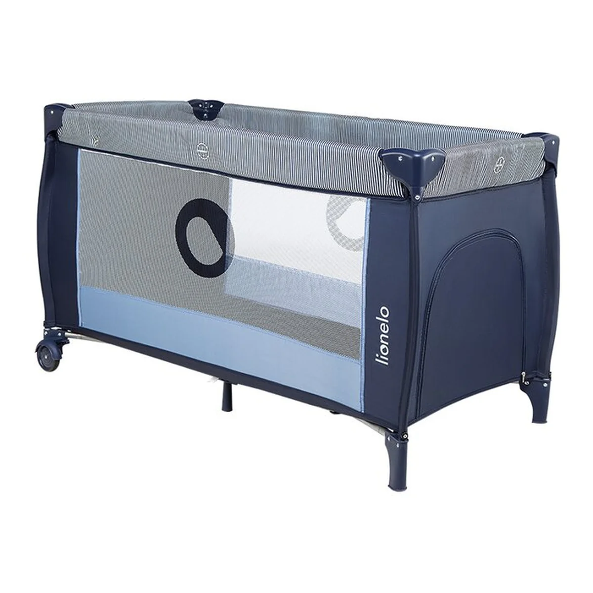 Patut pliant Lionelo Sven Plus Blue Navy 120x60 cm [16]