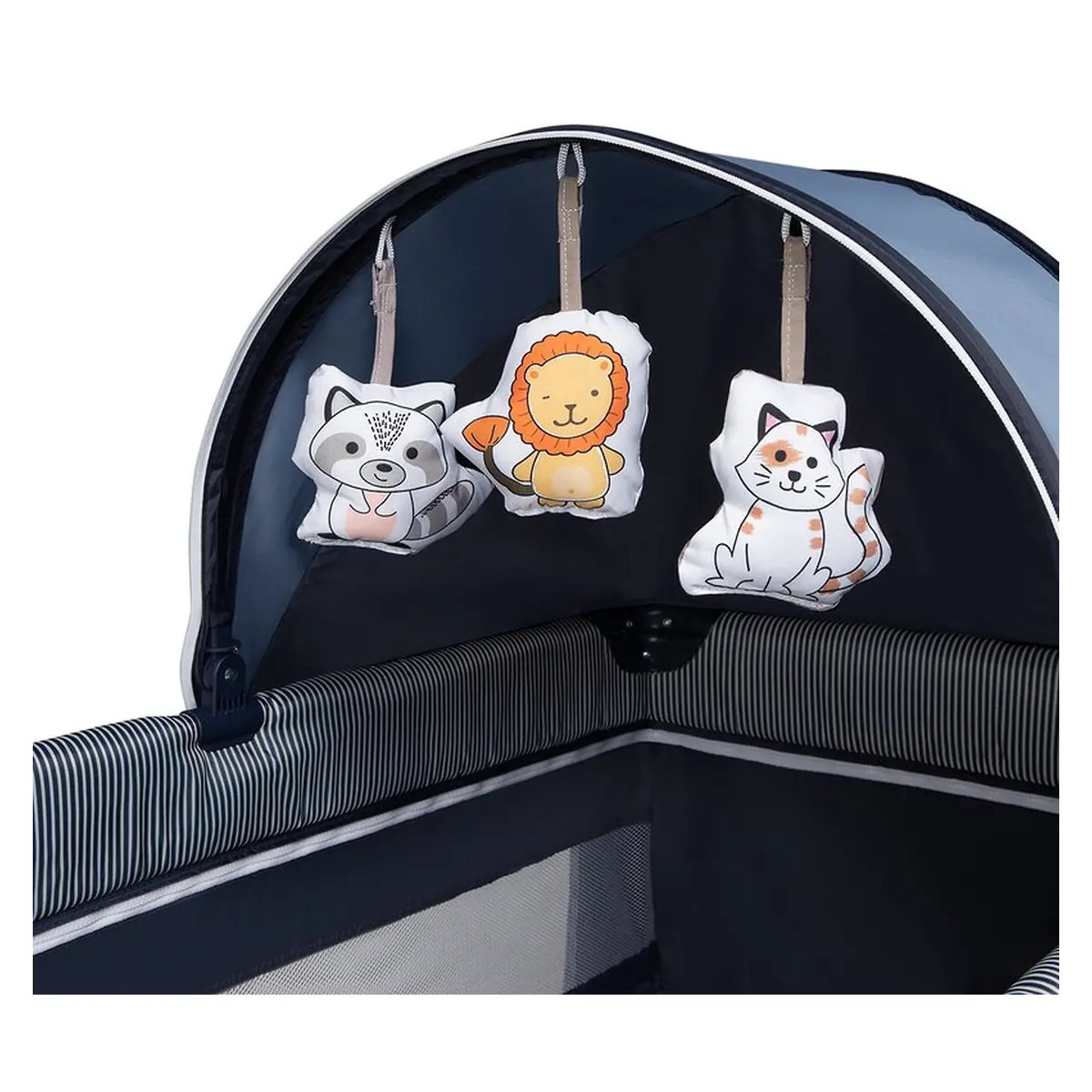 Patut pliant Lionelo Sven Plus Blue Navy 120x60 cm [21]