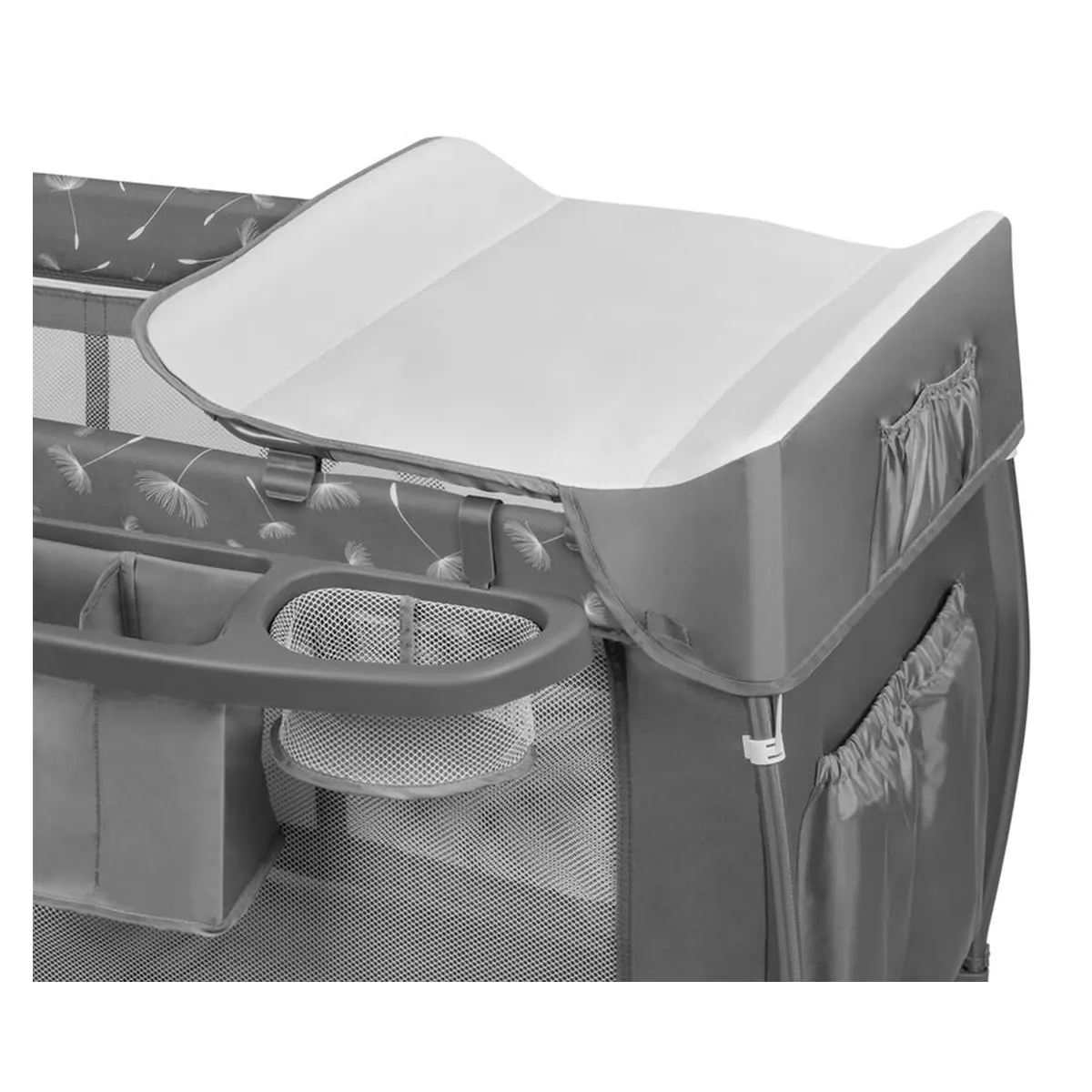 Patut pliant Lionelo Sven Plus Grey Concrete 120x60 cm [12]