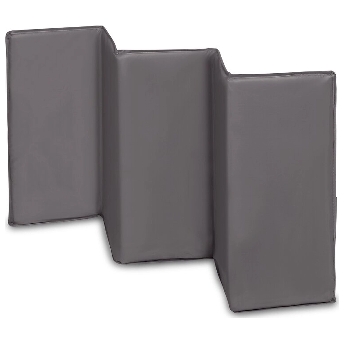Patut pliant, Lionelo, Sven Plus, 120x60 cm, doua nivele, arcada jucarii, masuta de infasat, Grey Scandi 36 luni [11]