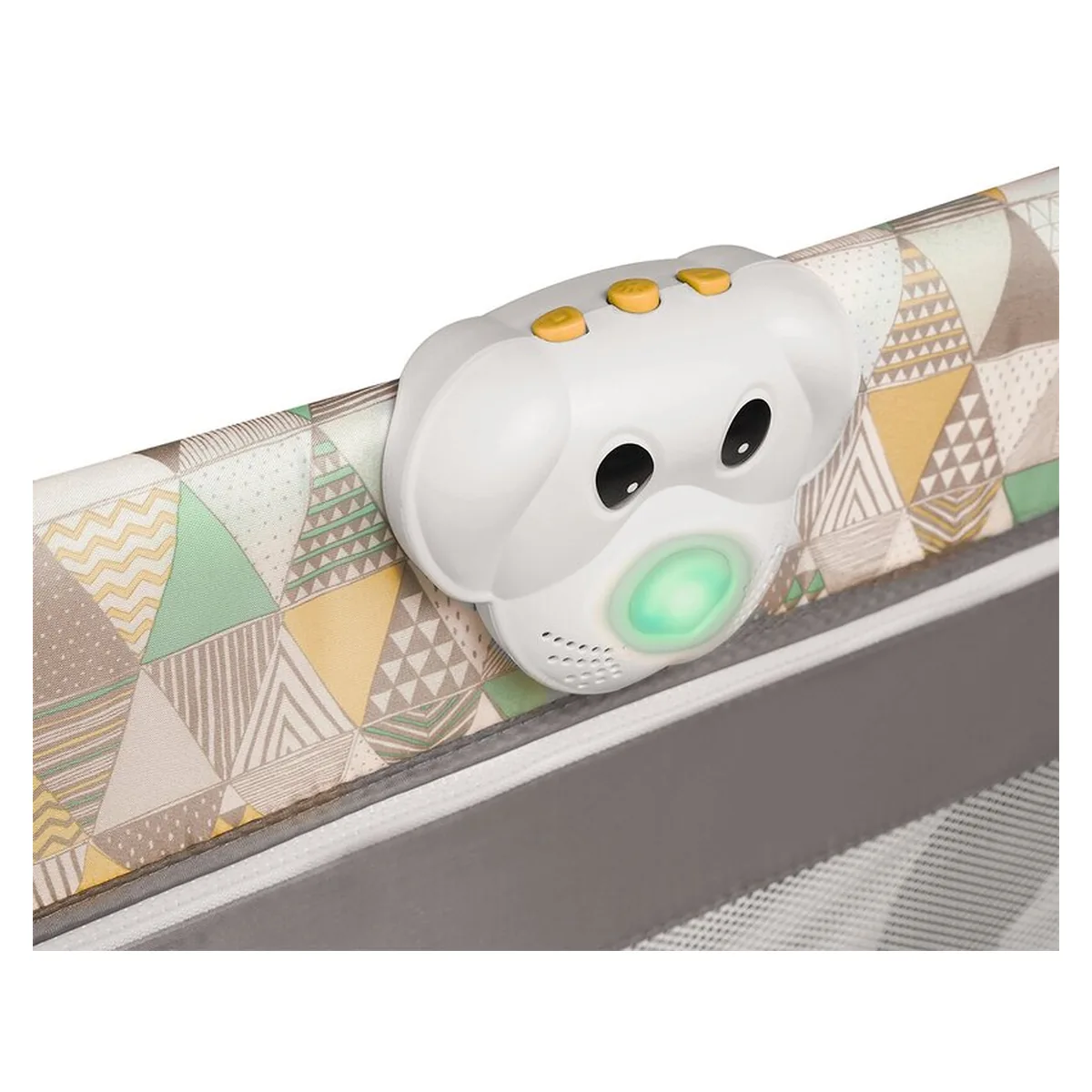 Patut pliant Lionelo Sven Plus Yellow Scandi 120x60 cm [21]