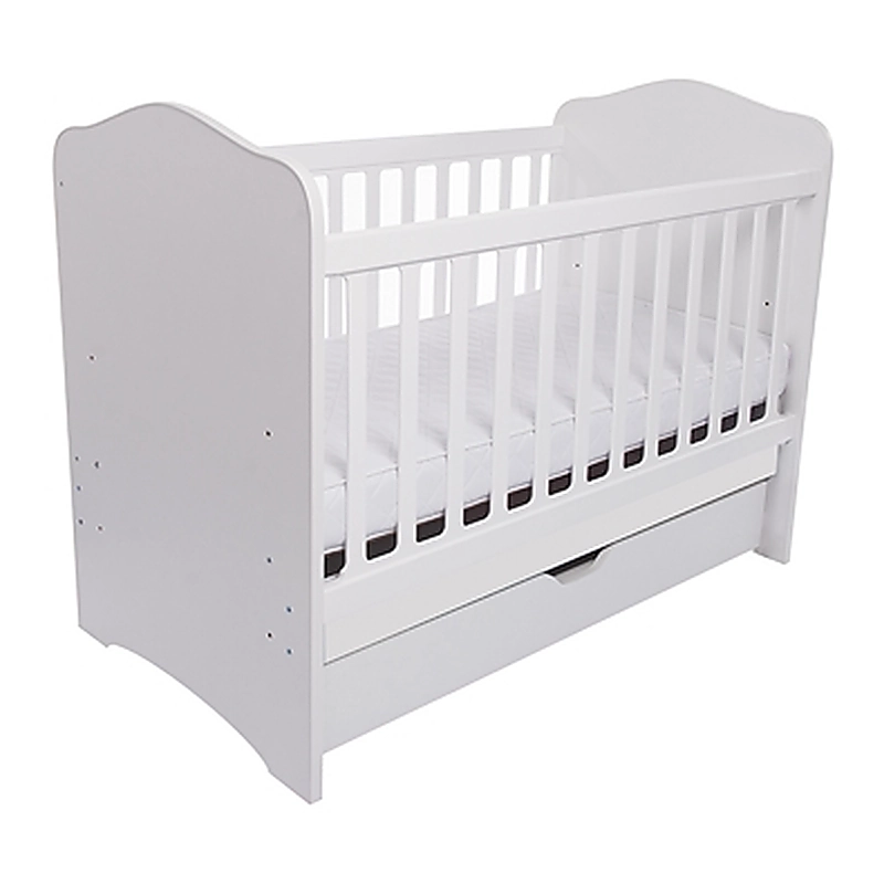 Patut VESSANTI Como, 120x60 cm, cu sertar - Alb [2]