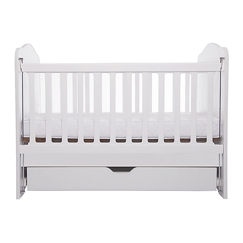 Patut VESSANTI Como, 120x60 cm, culisant cu sertar, Alb [2]