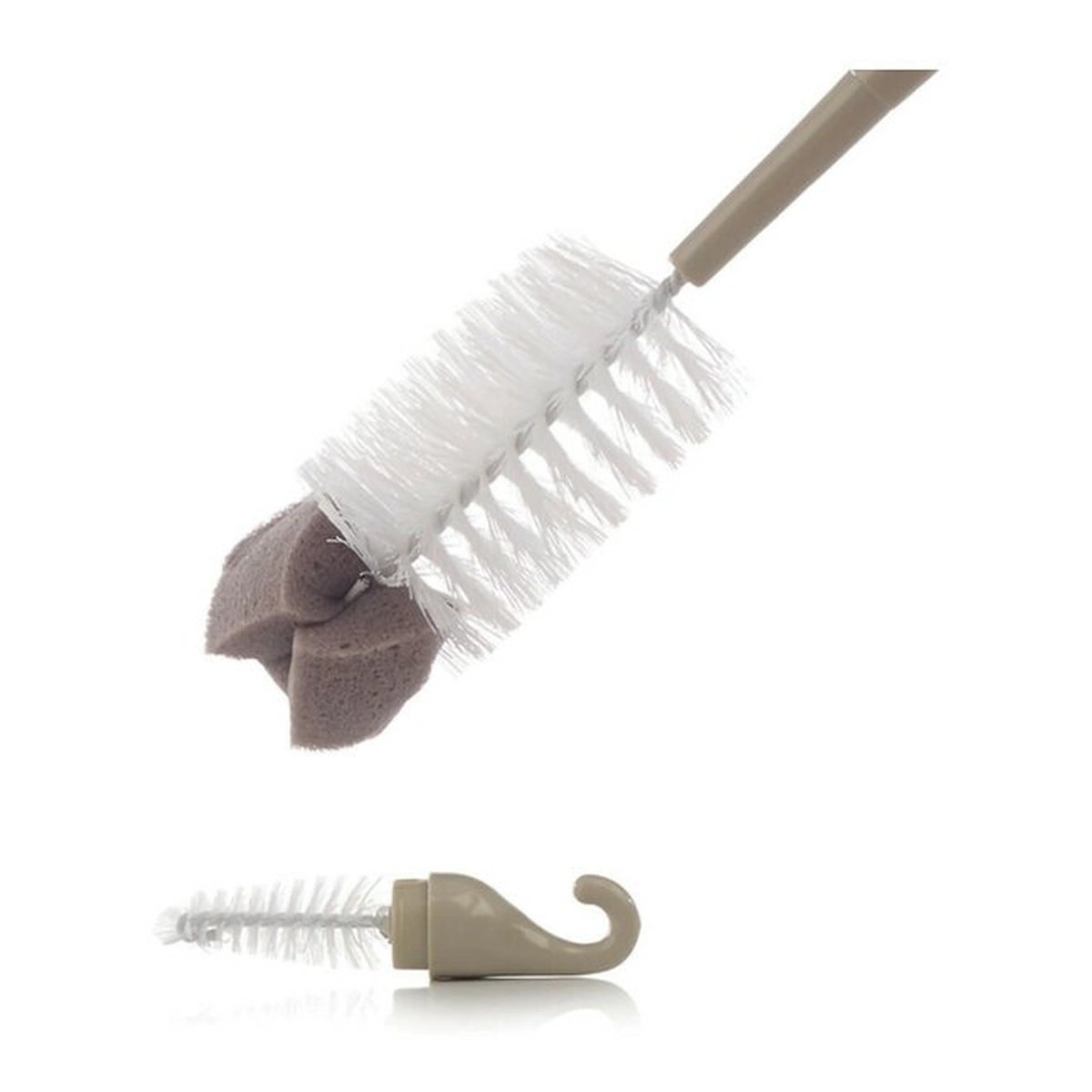 Perie pentru biberon si tetine, Jane, BPA Free, 25 x 4.5 cm [2]