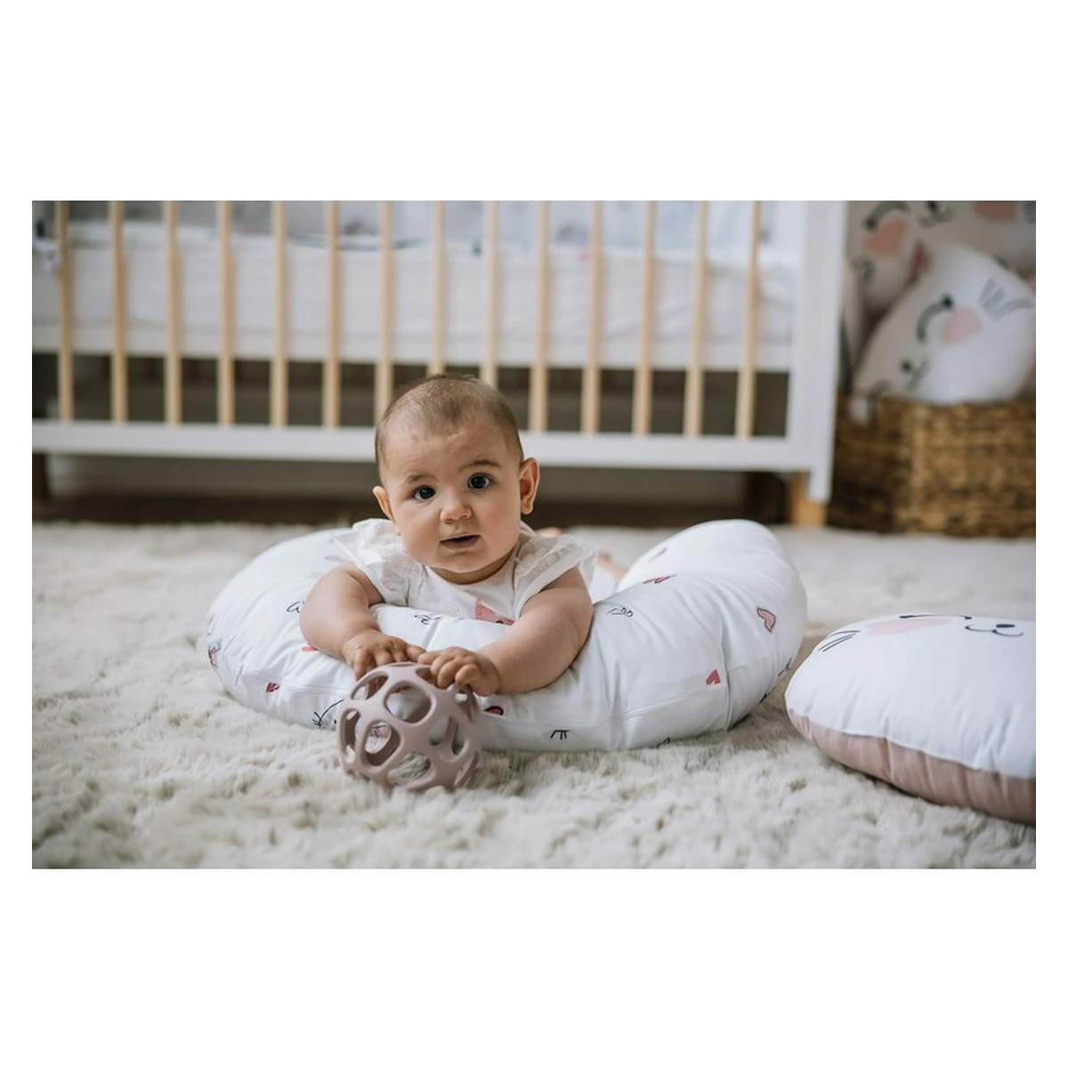 Perna alaptare, Bubaba, Kitties&Hearts/White [3]