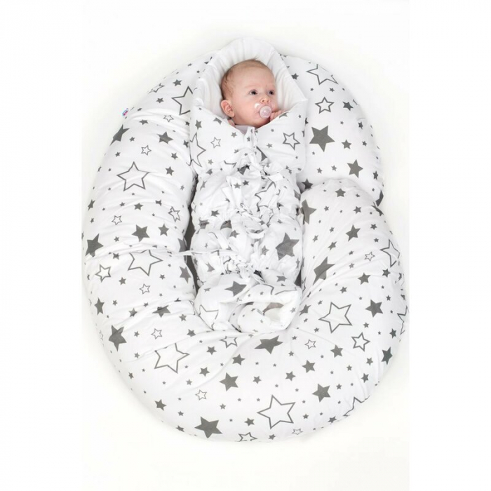 Perna alaptare, New Baby, Stars Grey [5]
