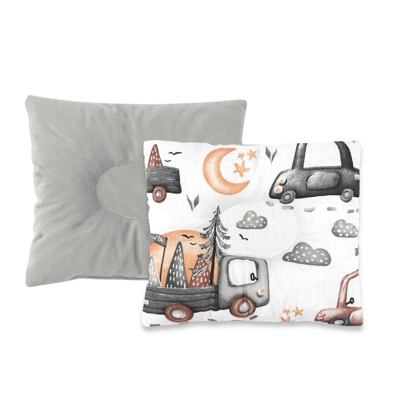 Perna bebelus, MimiNu, doua fete, functie anti-soc, 23x26 cm, Velvet Cars Grey [1]