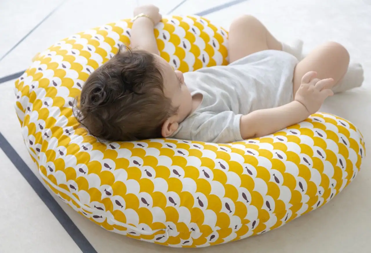 Perna pentru alaptat 2 in 1 Nursing Pillow, BabyJem [3]