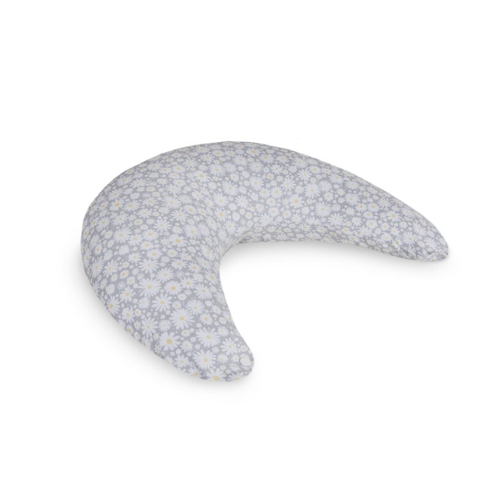 Perna pentru alaptat, Ceba Baby, Husa detasabila din bumbac, Cu puf siliconizat, 150x60x37 cm, Oeko-Tex Standard 100, [3]