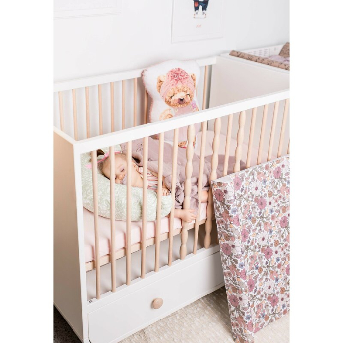 Perna pentru alaptat, Ceba Baby, Husa detasabila din bumbac, Cu puf siliconizat, 150x60x37 cm, Oeko-Tex Standard 100, [8]