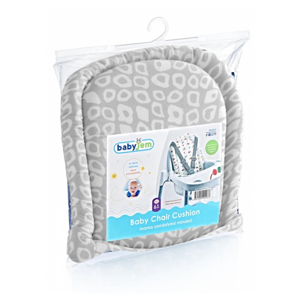 Pernuta pentru scaunul de masa BabyJem Chair Cushion [3]