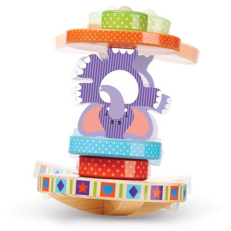 Piramida de stivuit Elefantel Melissa & Doug [5]