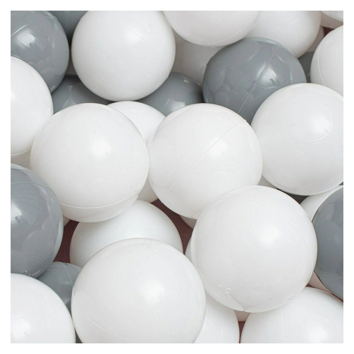 Piscina uscata, New Baby, Cu 150 de bile (Alb, gri), 83 x 83 x 30 cm, Pink [5]