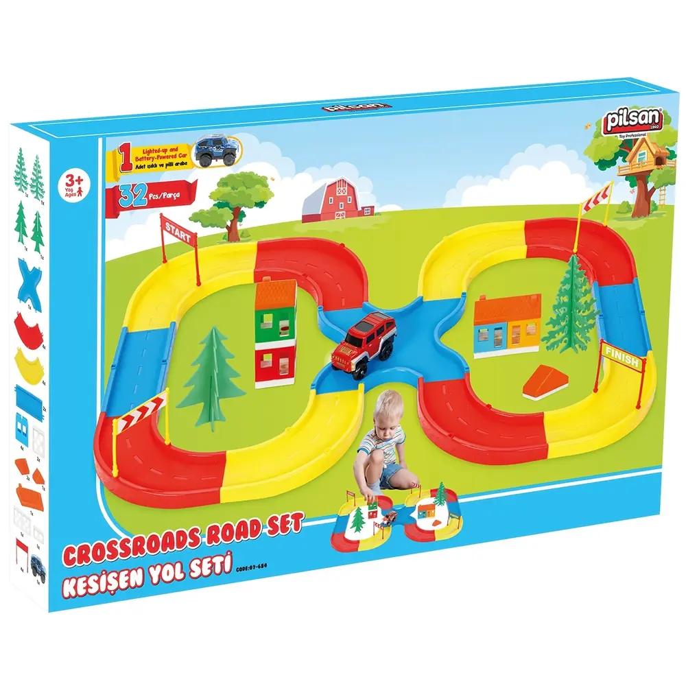 Pista de masini Crossroads cu masinuta [2]