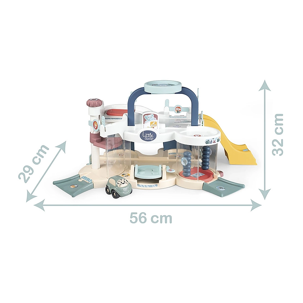 Pista de masini Smoby First Garage cu masinuta [3]
