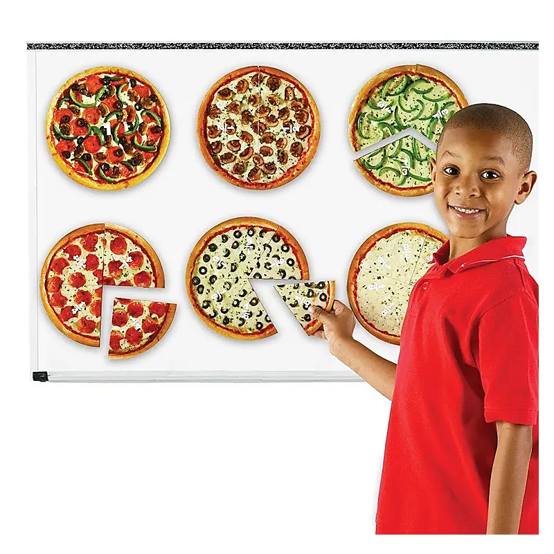 Pizza fractiilor cu magneti [3]