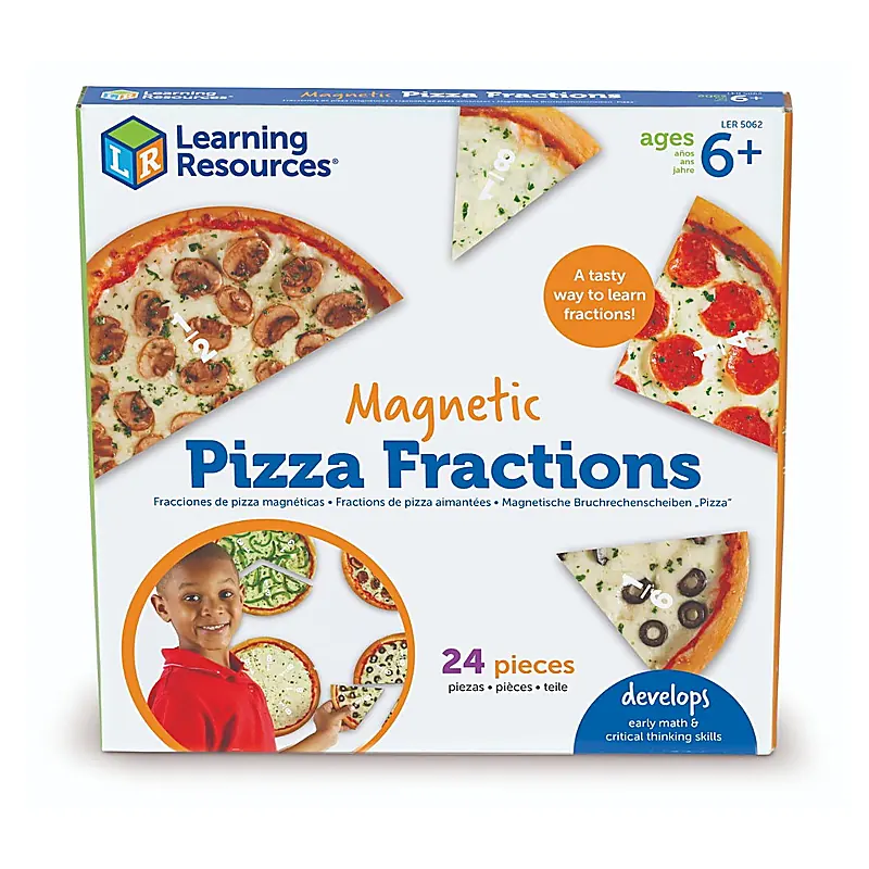 Pizza fractiilor cu magneti [5]