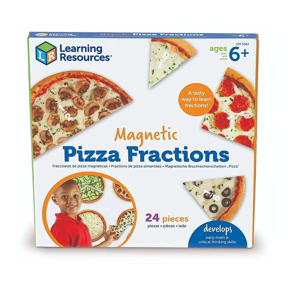 Pizza fractiilor cu magneti [5]