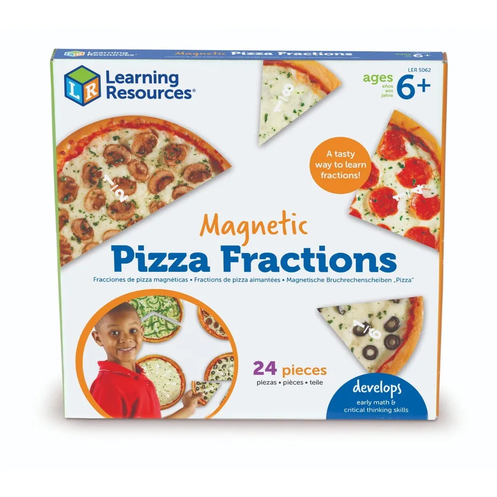 Pizza fractiilor cu magneti [5]
