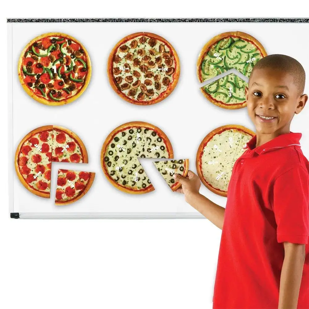 Pizza fractiilor cu magneti [3]