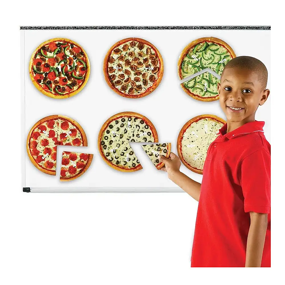 Pizza fractiilor cu magneti [3]