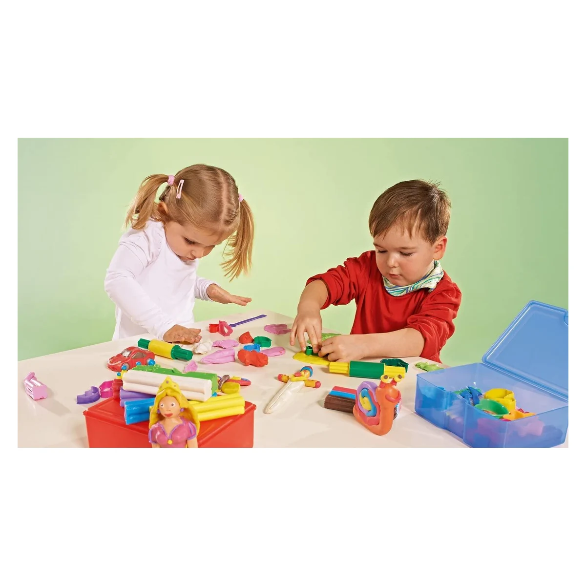 Plastilina non-toxica - 10 culori [5]