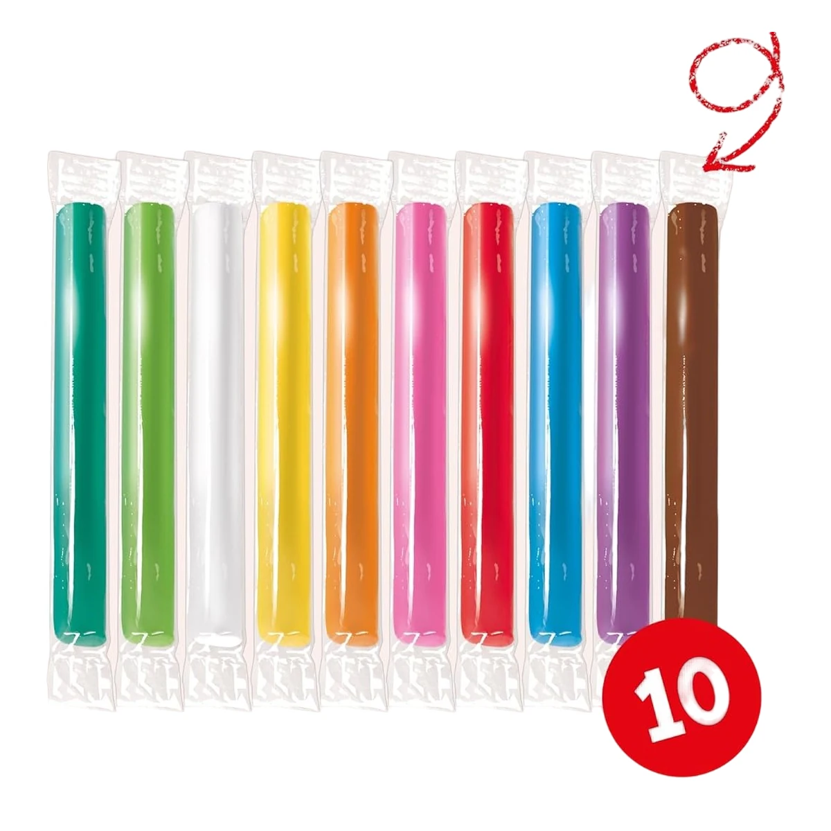 Plastilina non-toxica - 10 culori [2]