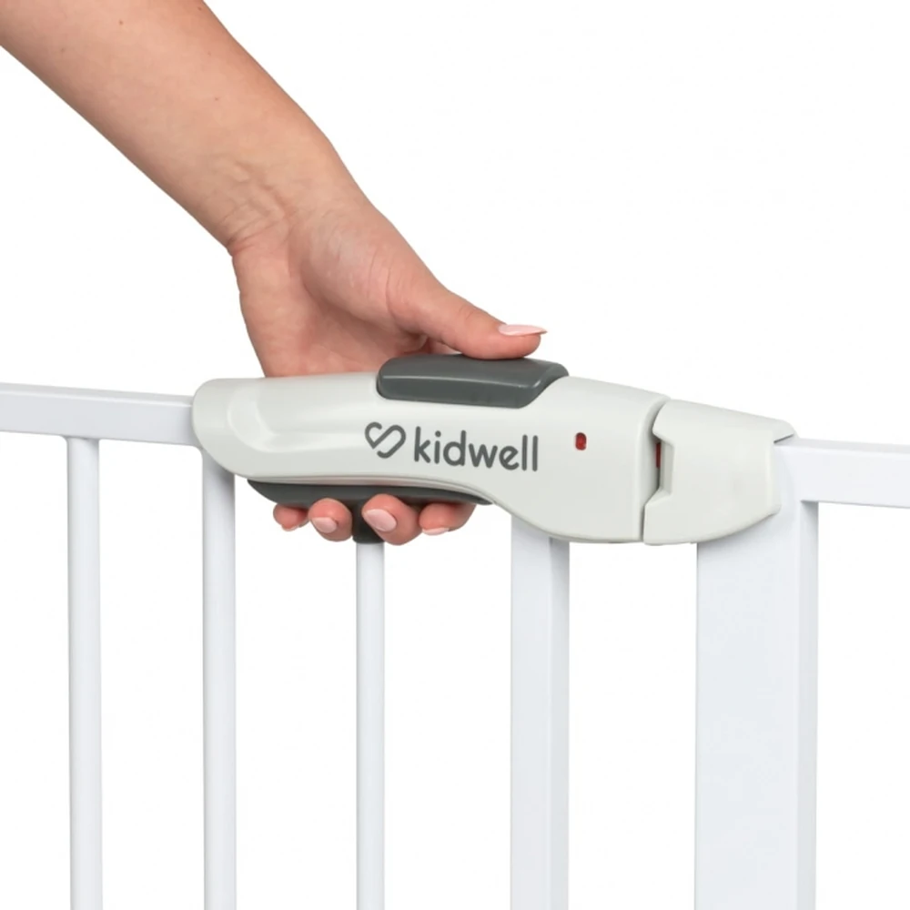 Poarta de siguranta 74-105 cm Kidwell Guarda - Alb [12]