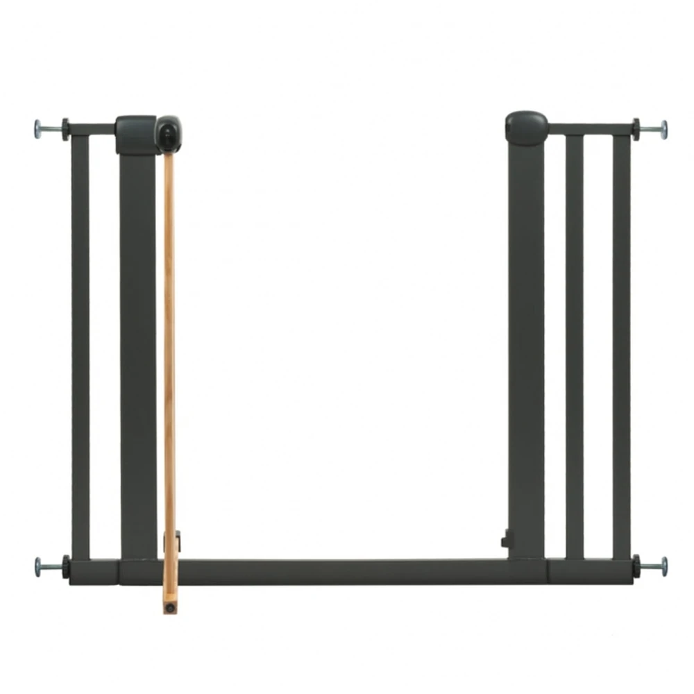 Poarta de siguranta 74-105 cm Kidwell Trasti - Negru [9]