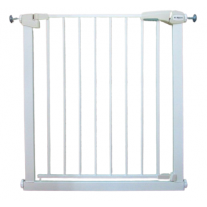 Poarta de siguranta din metal 79-83.5 cm R-Sport S0 - Alb [2]