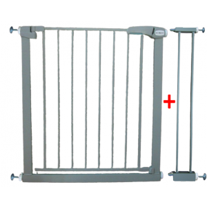 Poarta de siguranta din metal 79-94 cm R-Sport S1 - Gri [2]