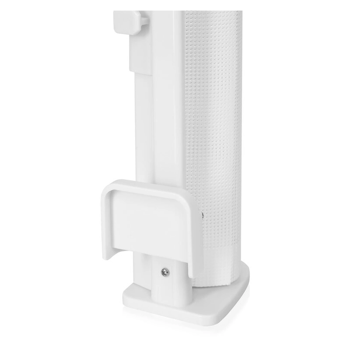 Poarta de siguranta, Lionelo, Thea, Textila, Ofera vizibilitate, Retractabila, Mecanism dublu de blocare, Montaj universal, 80x140 cm, Conform cu standardul european de securitate EN1930, Alb [9]