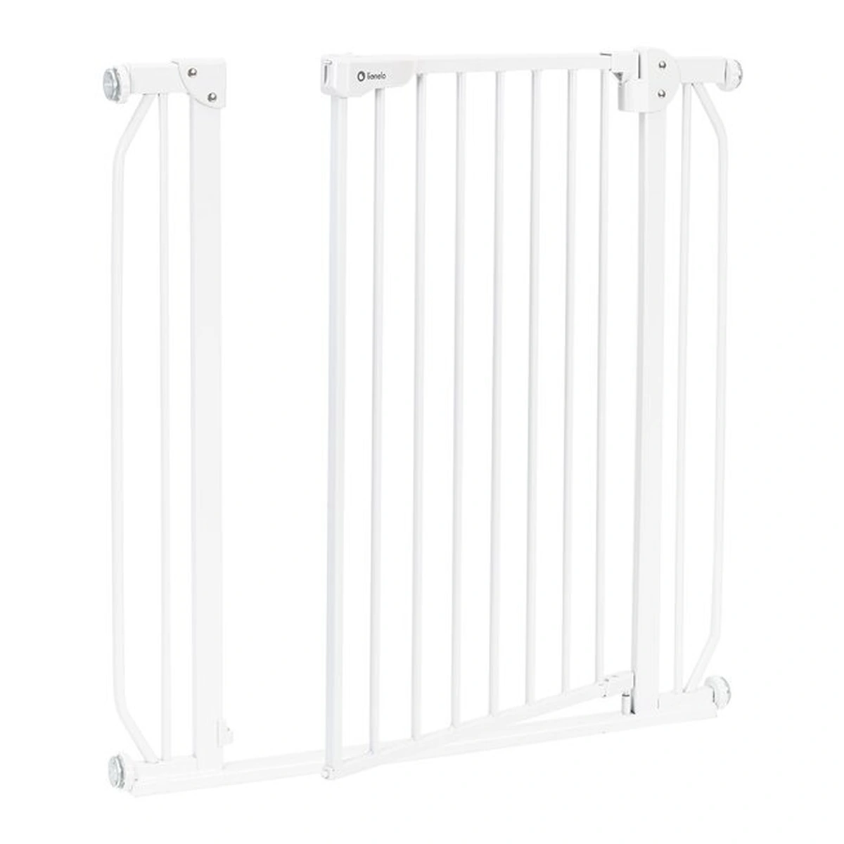 Lionelo - Poarta de siguranta prin presiune Truus Slim, 105 cm, Conform cu standardul european de securitate EN1930, Gri [5]