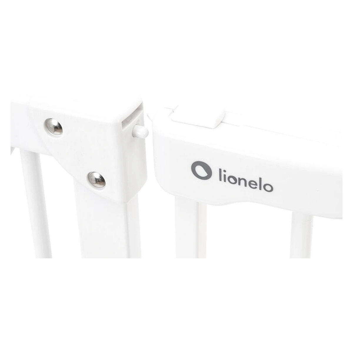 Lionelo - Poarta de siguranta prin presiune Truus Slim, 105 cm, Conform cu standardul europeane de securitate EN1930, Alb [11]