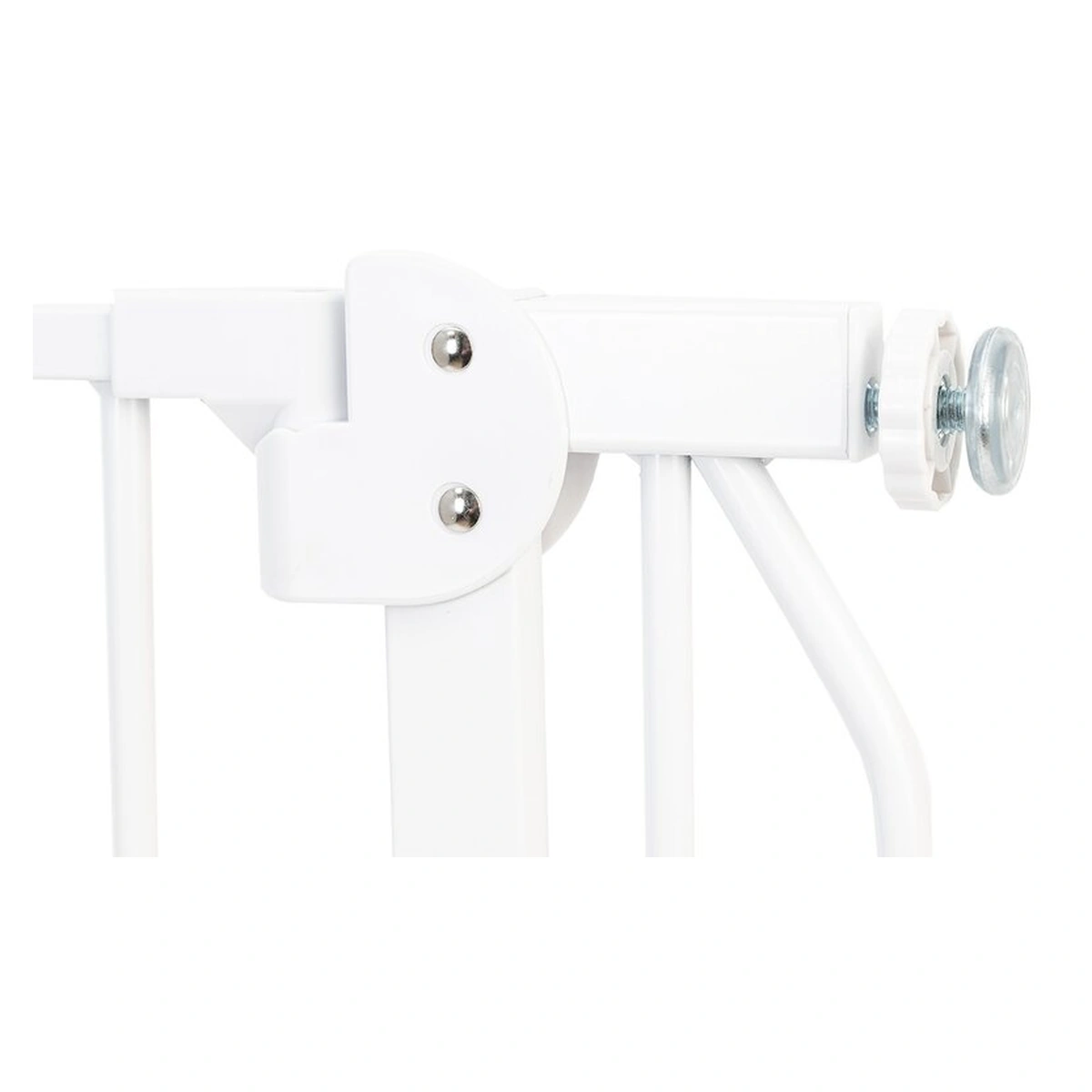 Lionelo - Poarta de siguranta prin presiune Truus Slim, 105 cm, Conform cu standardul europeane de securitate EN1930, Alb [10]